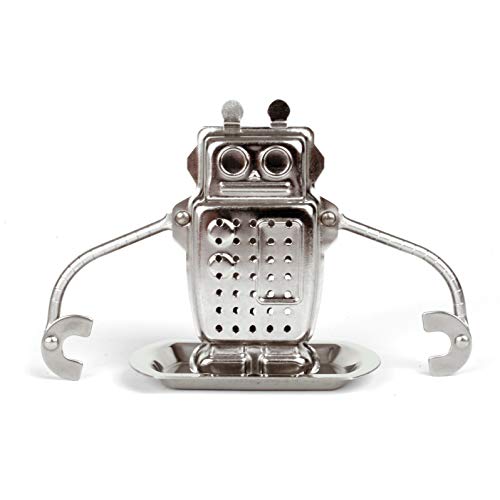 Kikkerland Monkey Tea Infuser & Drip Tray