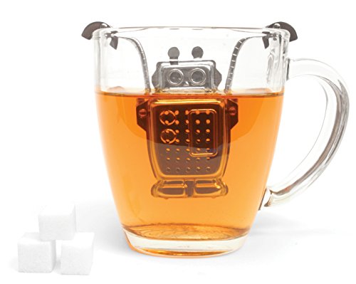 Kikkerland Monkey Tea Infuser & Drip Tray