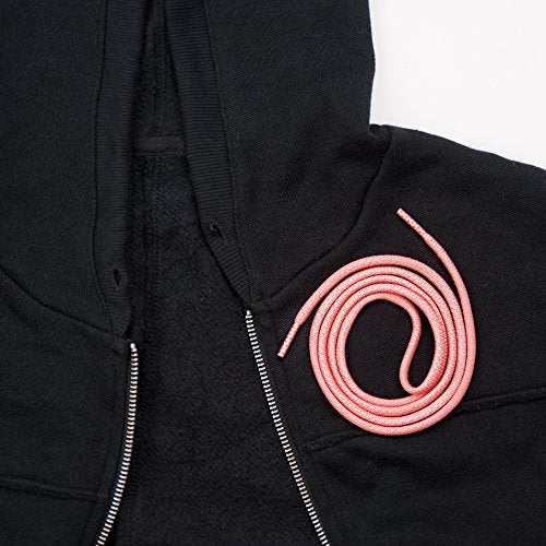 Reflective Fluorescent Drawstring 51" Long 2-Pack Use in Hoodies, Sweatpants, Shoe Laces, Tote Bags & More Pink