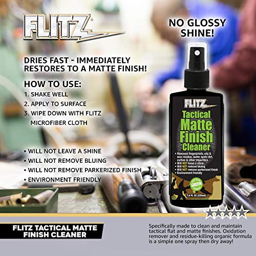 Flitz Tactical Matte Finish Cleaner