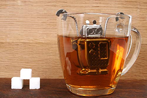 Kikkerland Monkey Tea Infuser & Drip Tray