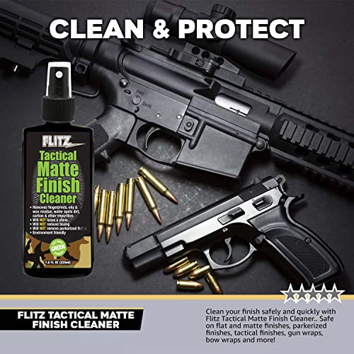 Flitz Tactical Matte Finish Cleaner