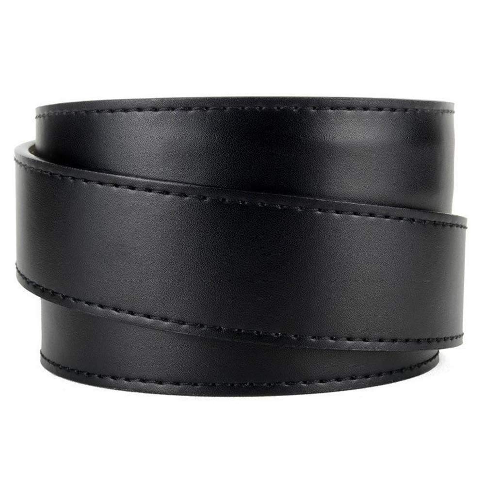 Nexbelt Men's Leather Strap Separates( COLOR: Black/Black, WAIST:One Size Fits All )