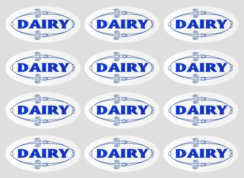 Kosher Label Stickers - Dairy